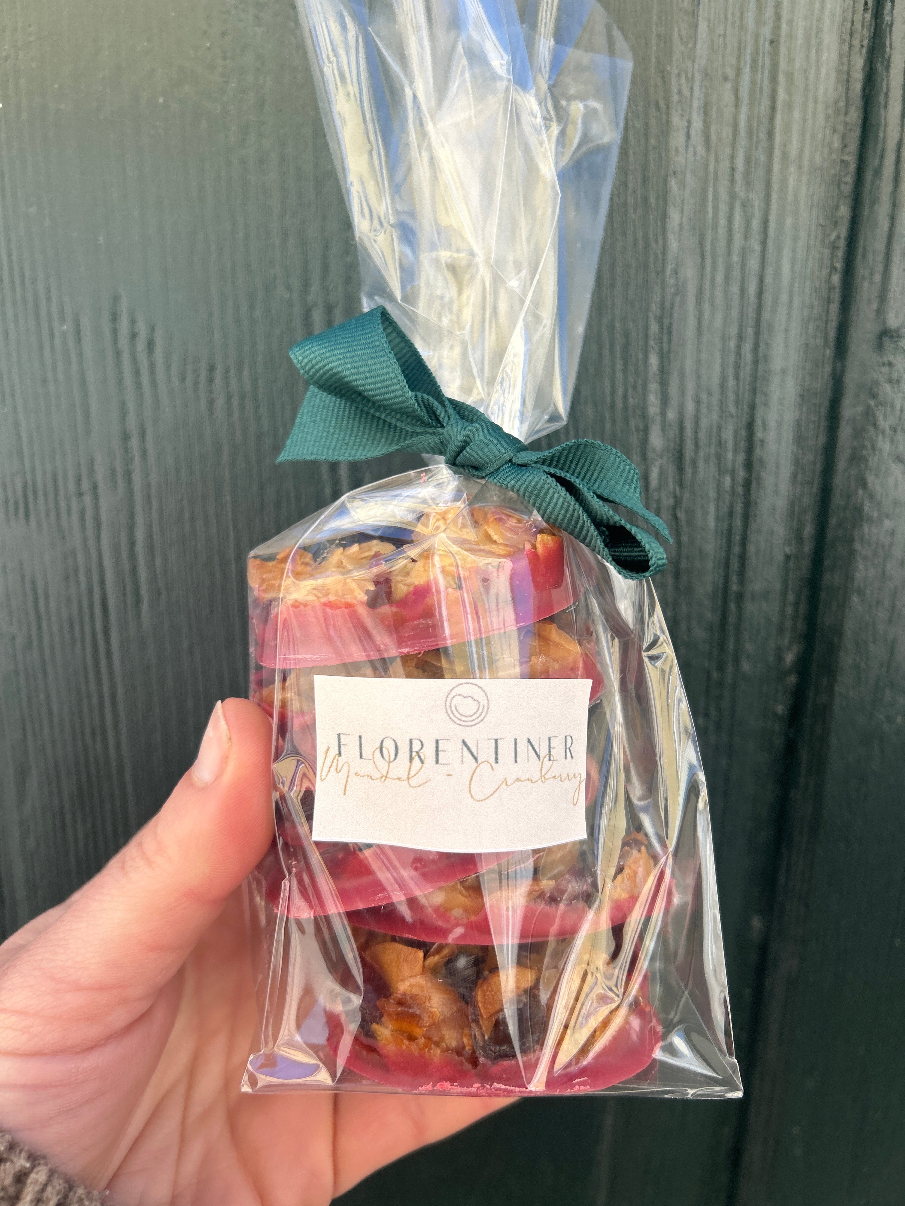 Florentiner mit Himbeer Schokolade 5St.