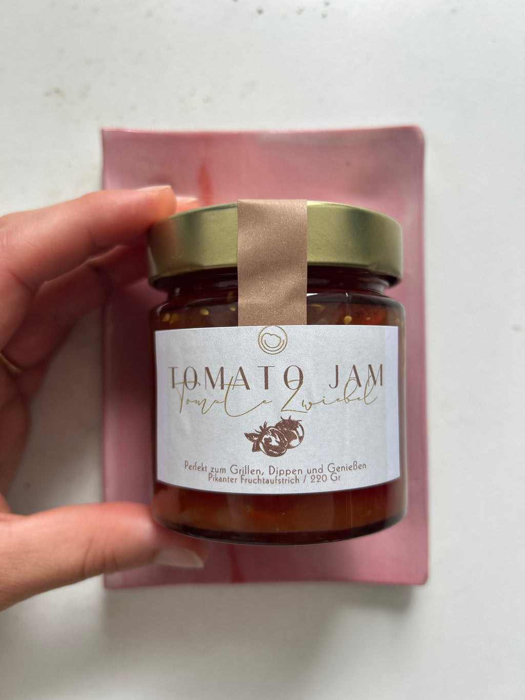 Tomato Jam / Tomaten - Zwiebel Dipp herzhaft 220gr.