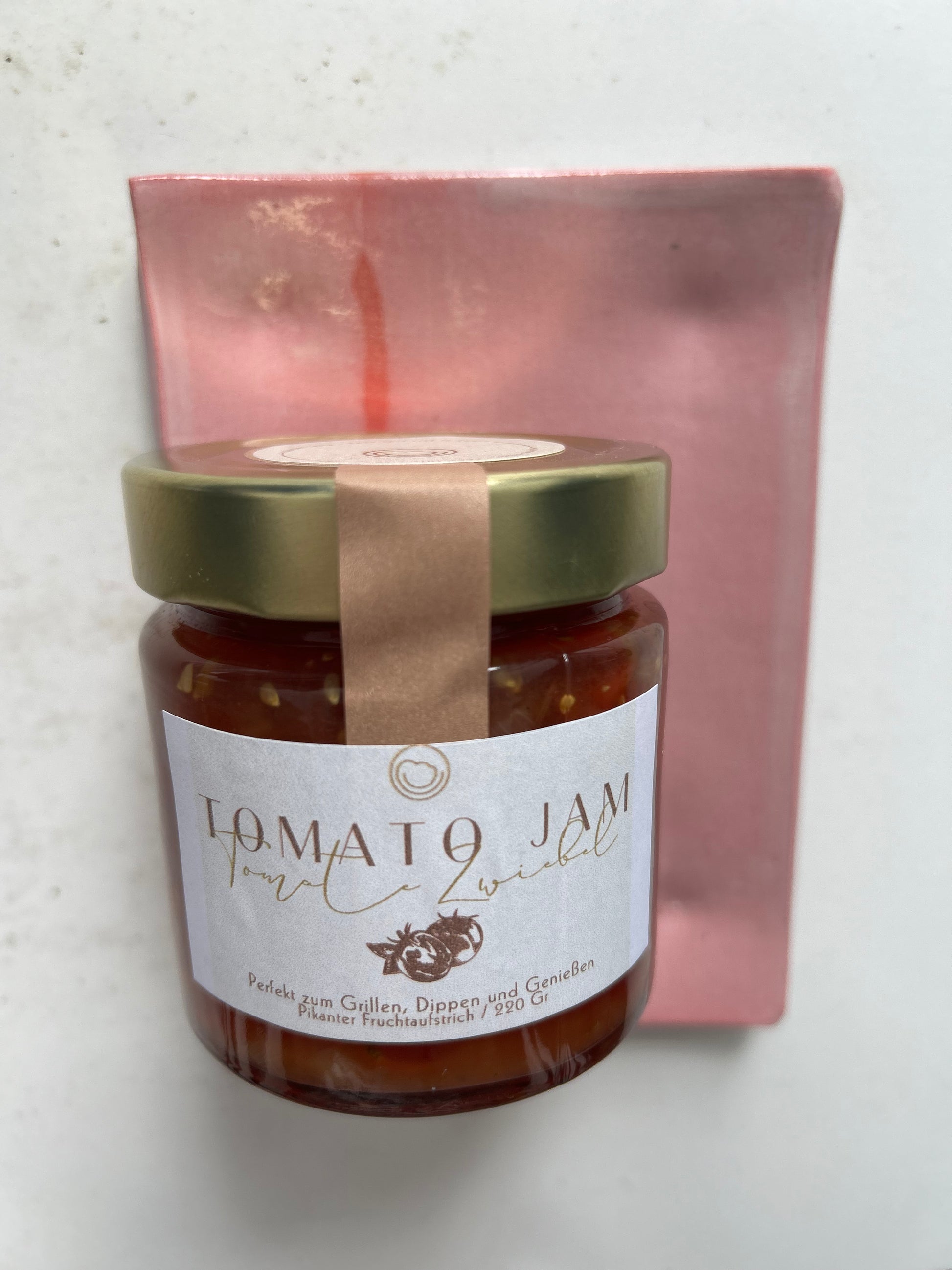 Tomato Jam / Tomaten - Zwiebel Dipp herzhaft 220gr.