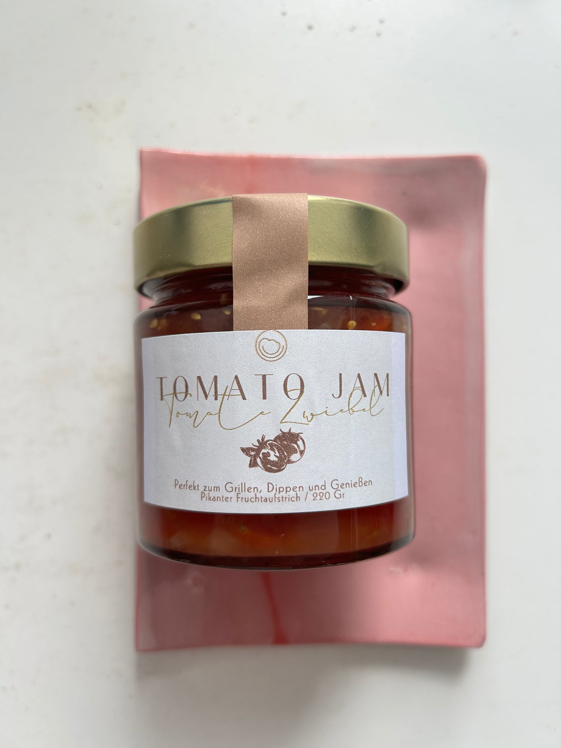 Tomato Jam / Tomaten - Zwiebel Dipp herzhaft 220gr.