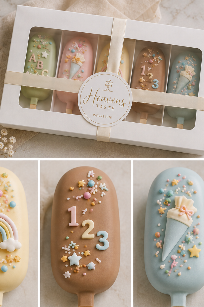 Cake Pops Einschulung Box