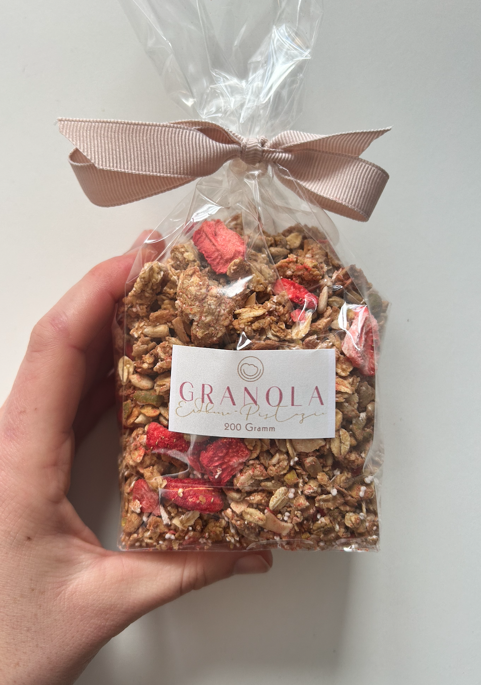 Granola Pistazie-Erdbeere 200gr.