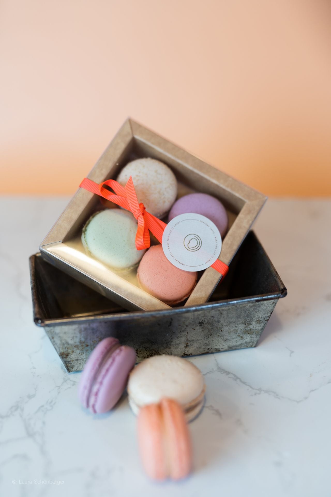 4er Macaron Box