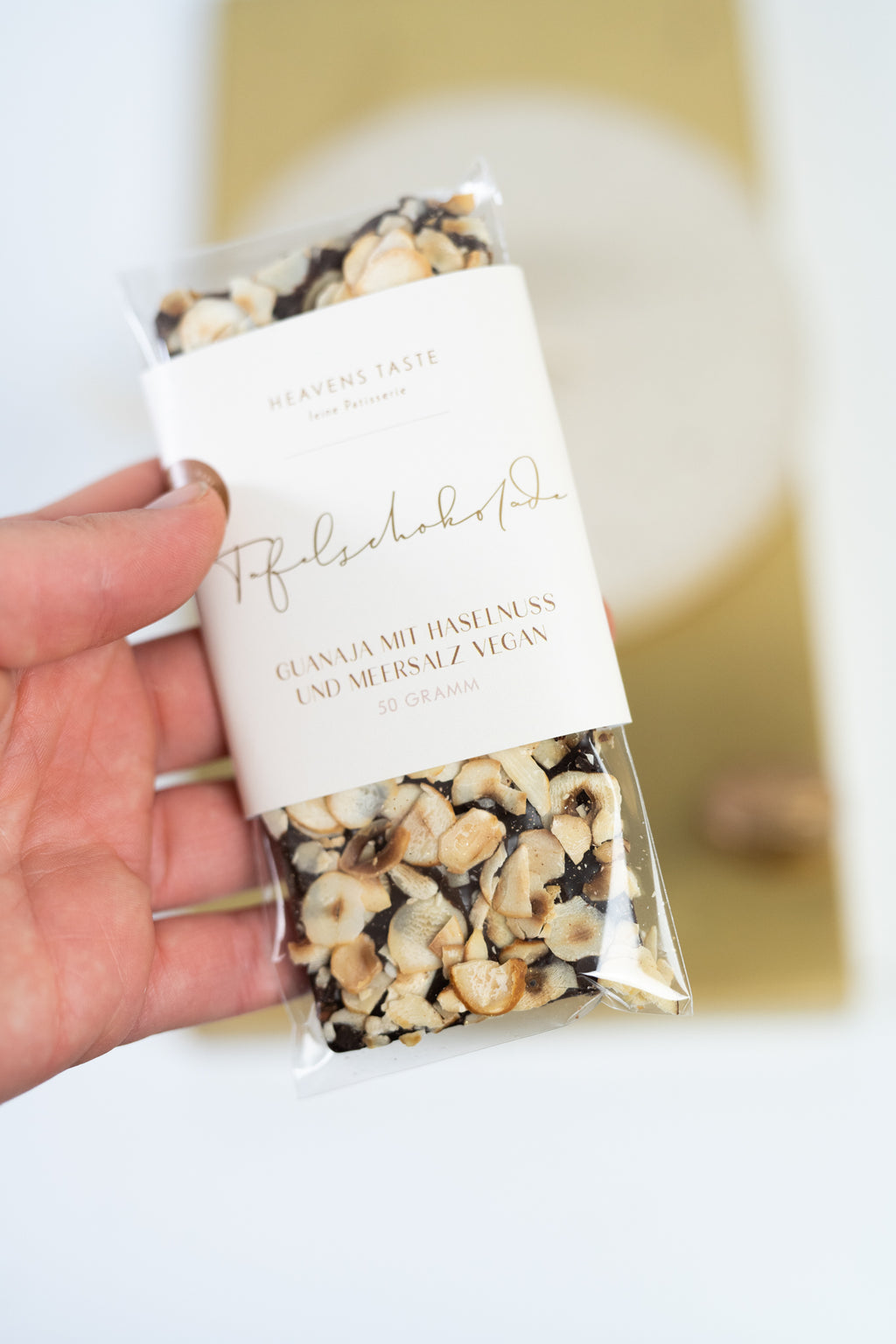 Tafelschokolade Zartbitter-Haselnuss