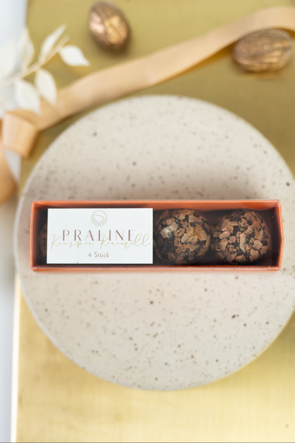 Praline Knusper-Karamell 4St.