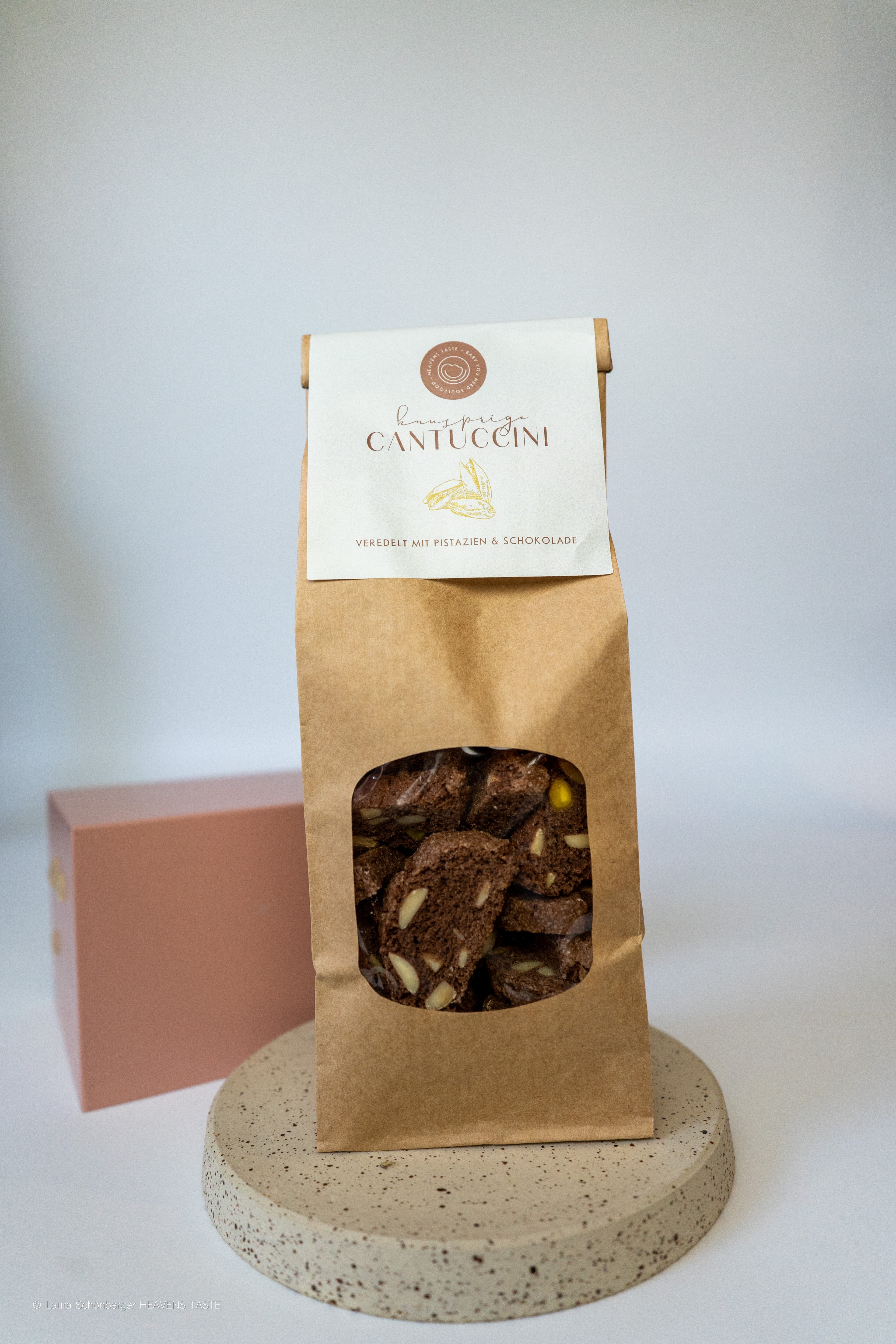 Cantuccini Schokolade-Pistazie 180gr.