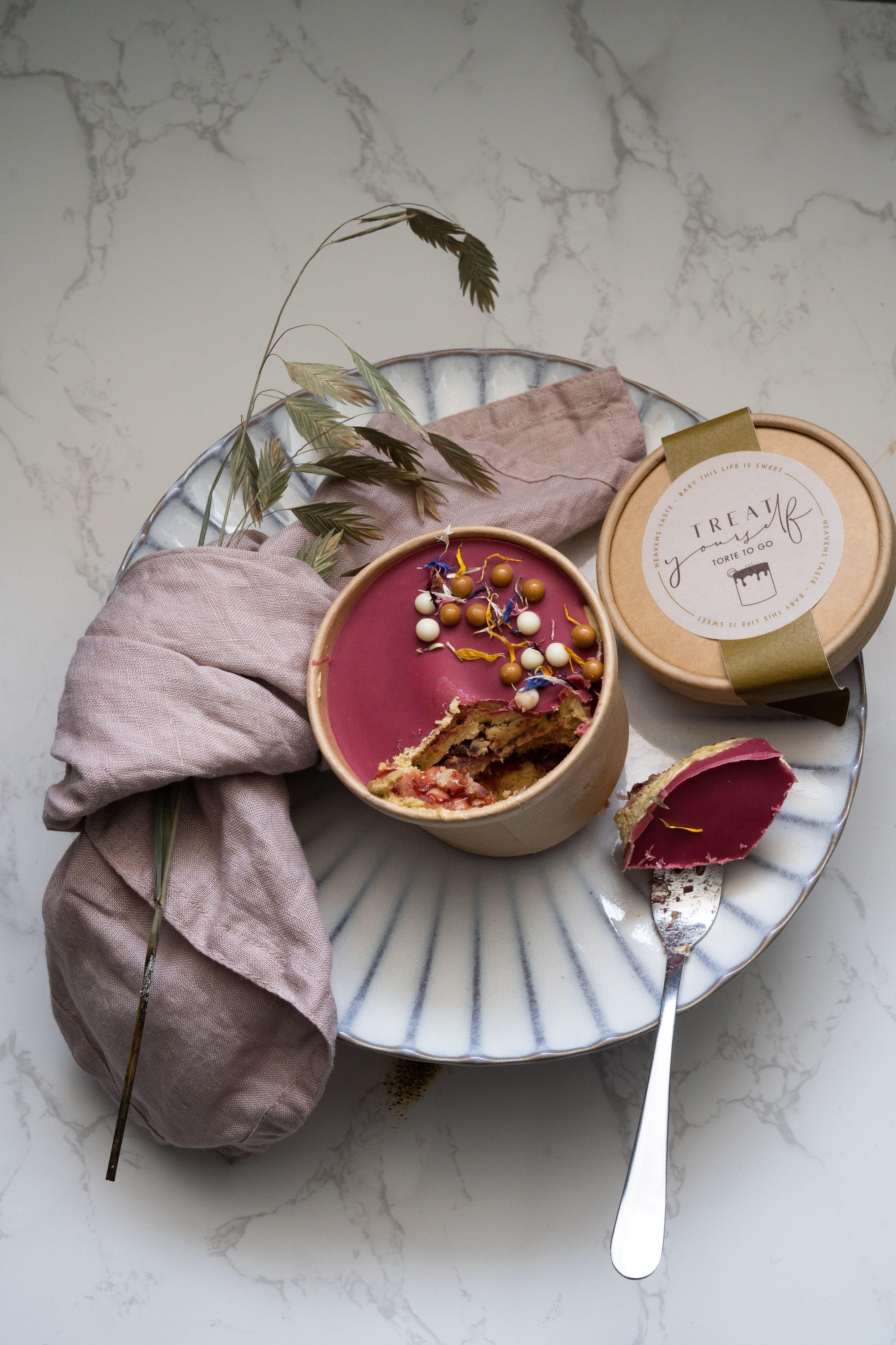 Torte to Go - Cheesecake Himbeere