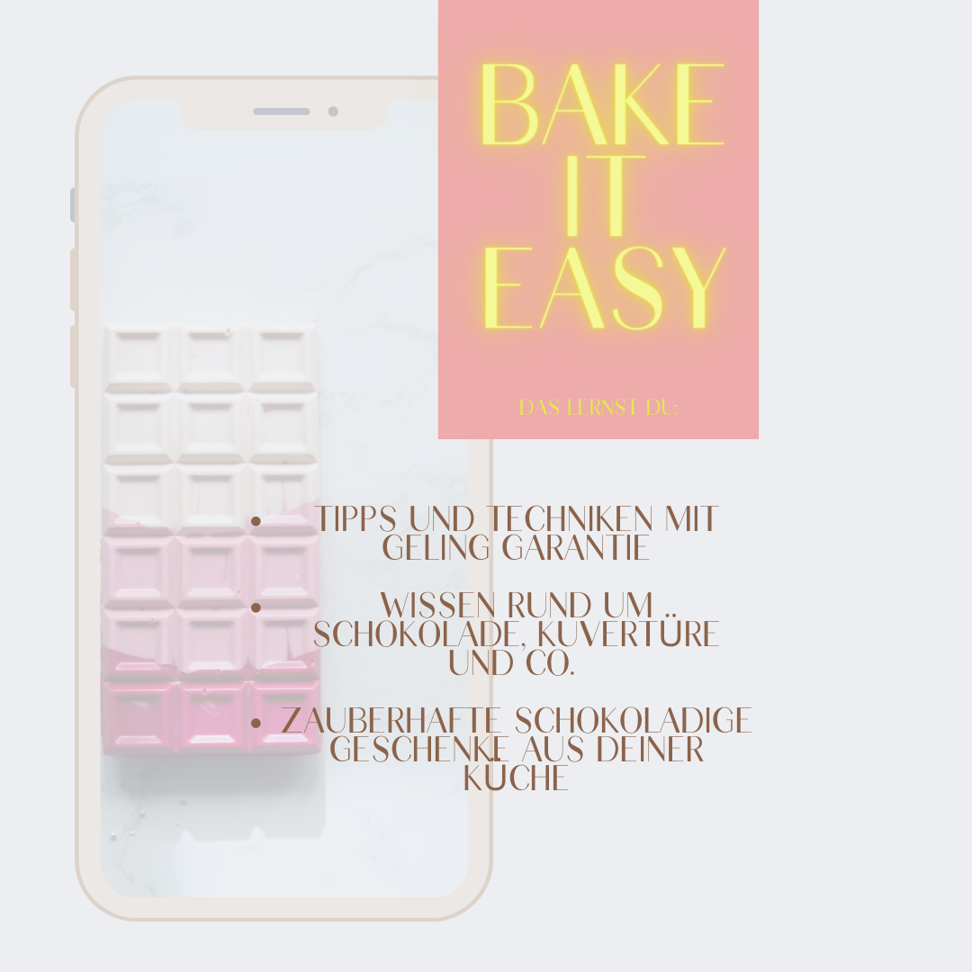 BAKE IT EASY I -  Patisserie Mini - Masterclass 