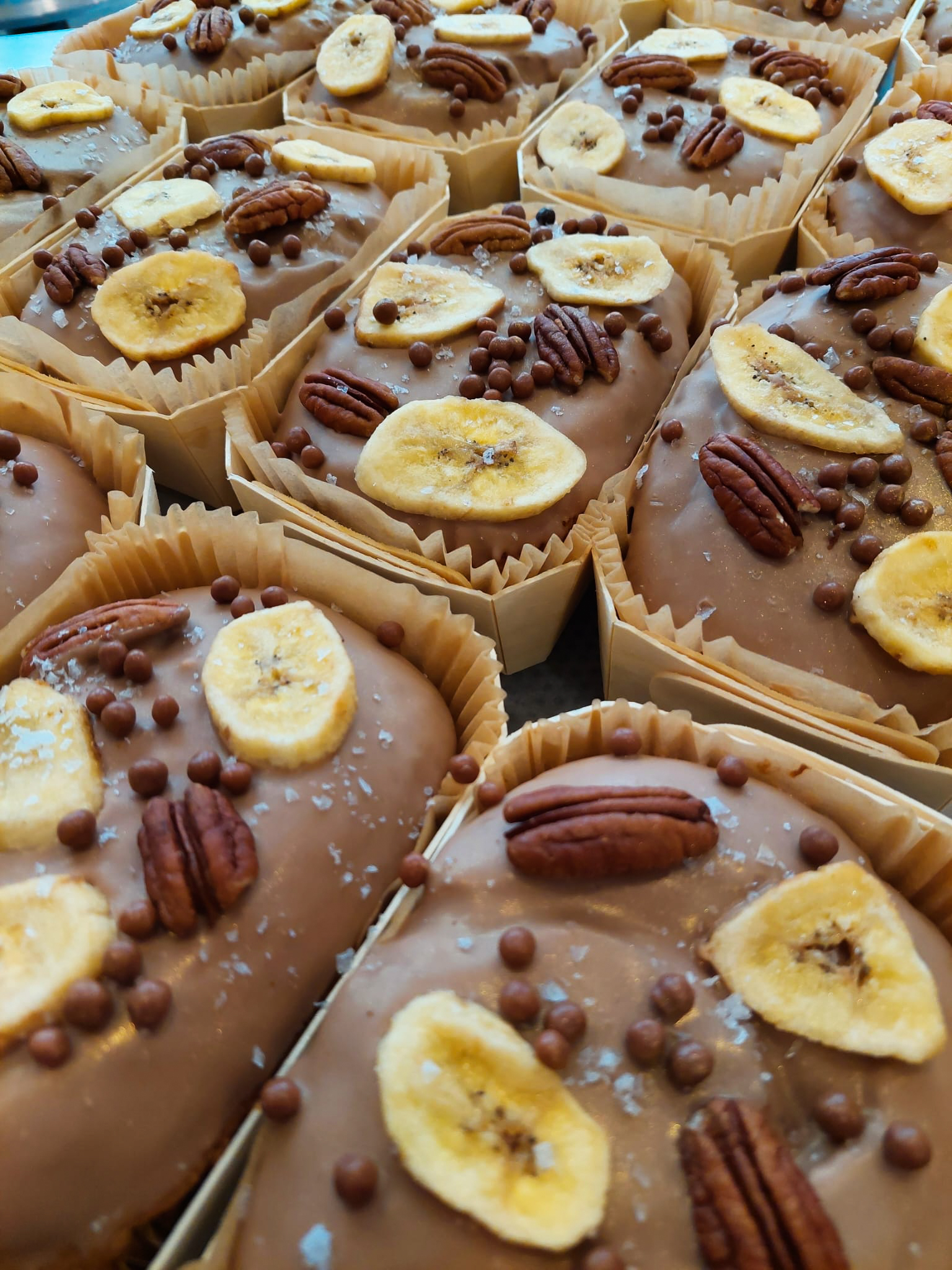 Bananen Pekannuss Kuchen 
